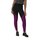 Purple Sports Leggings