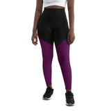 Purple Sports Leggings