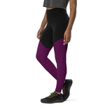 Purple Sports Leggings