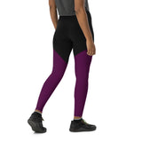 Purple Sports Leggings